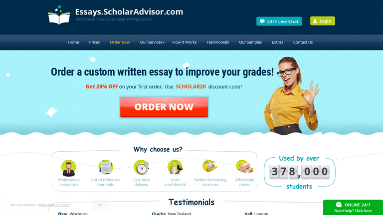 Essays.ScholarAdvisor.com Essays.ScholarAdvisor.com