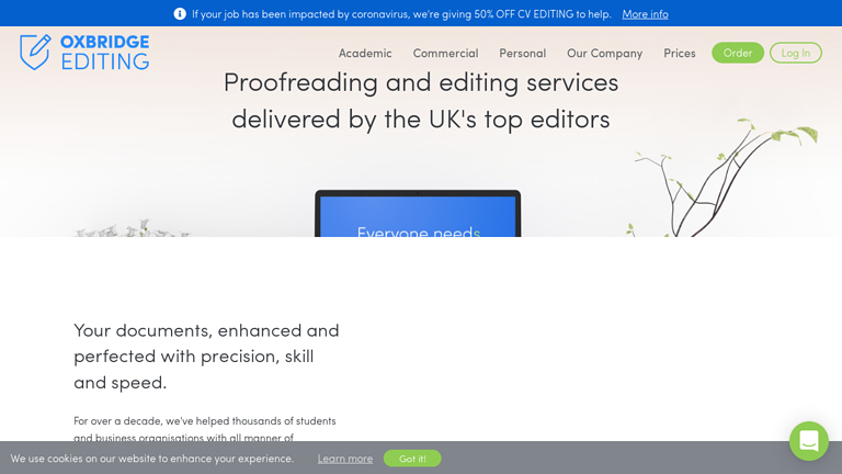 OxbridgeEditing.co.uk OxbridgeEditing.co.uk