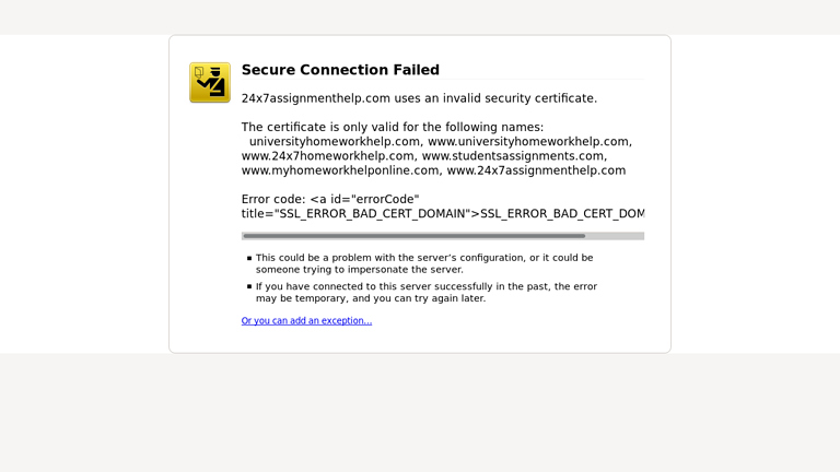 24x7AssignmentHelp.com