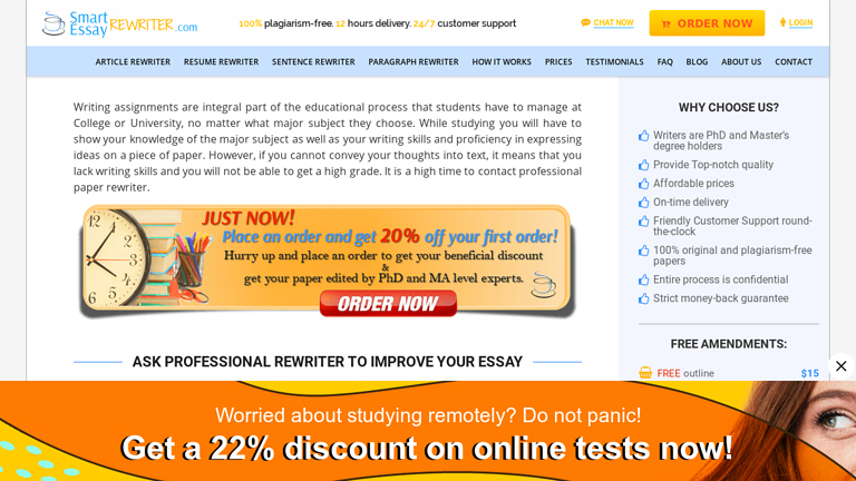 SmartEssayRewriter.com