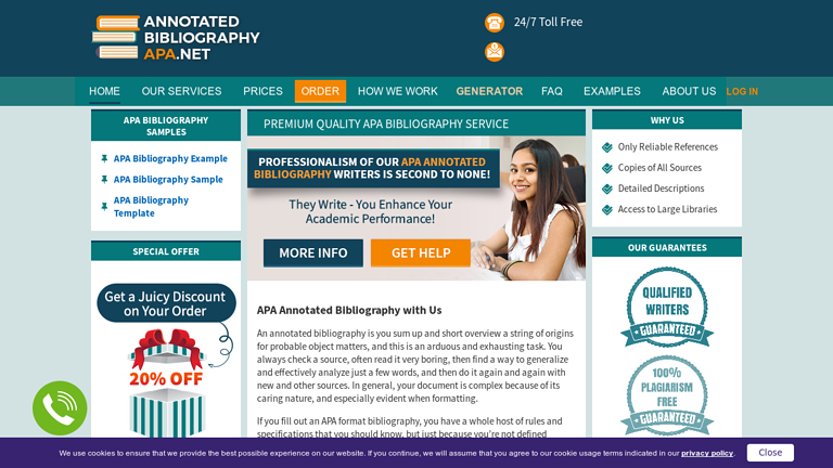 AnnotatedBibliographyAPA.net
