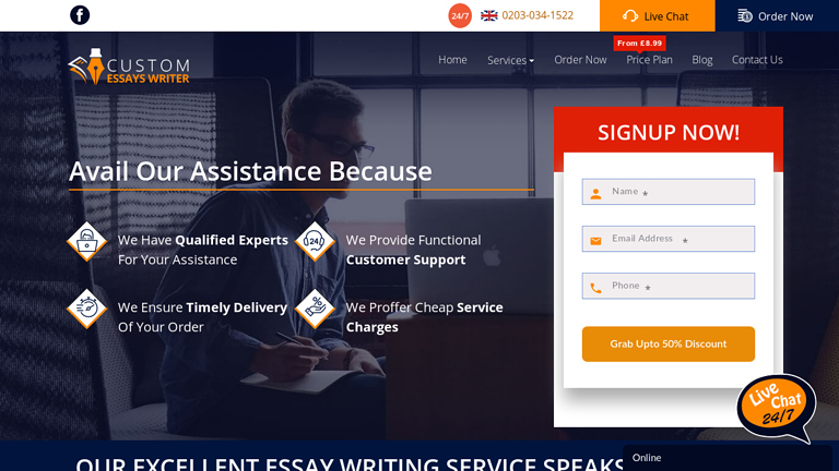 CustomEssaysWriter.co.uk
