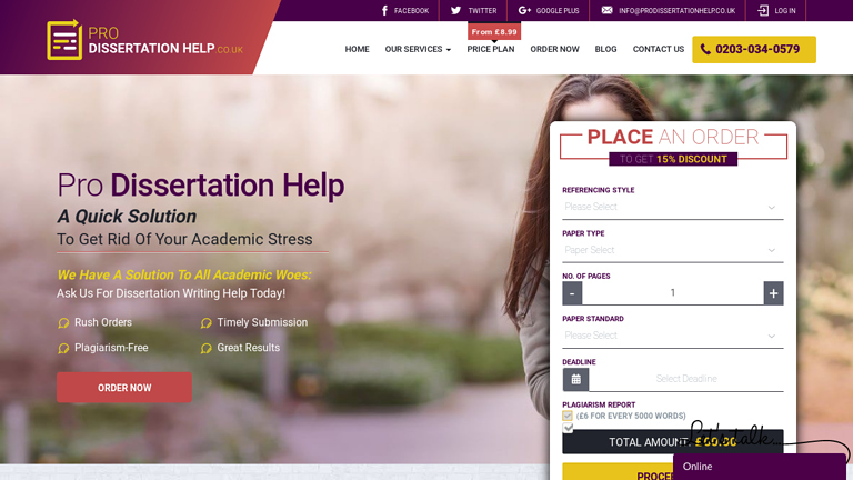 ProDissertationHelp.co.uk ProDissertationHelp.co.uk