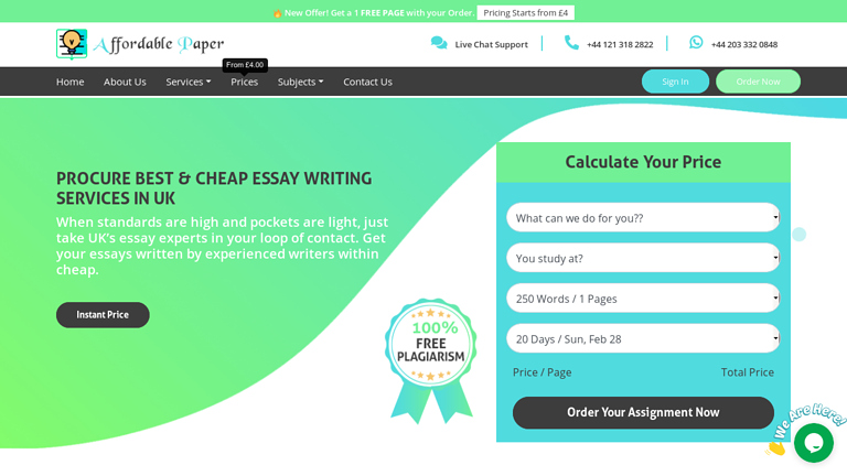 AffordablePaper.co.uk
