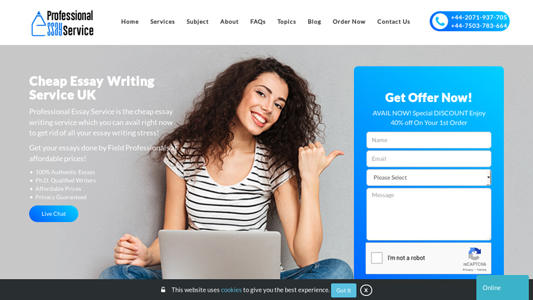 ProfessionalEssayService.co.uk ProfessionalEssayService.co.uk