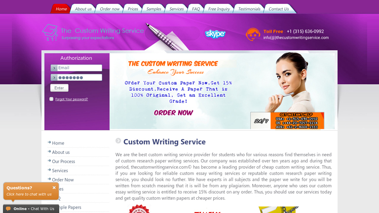 TheCustomWritingService.com