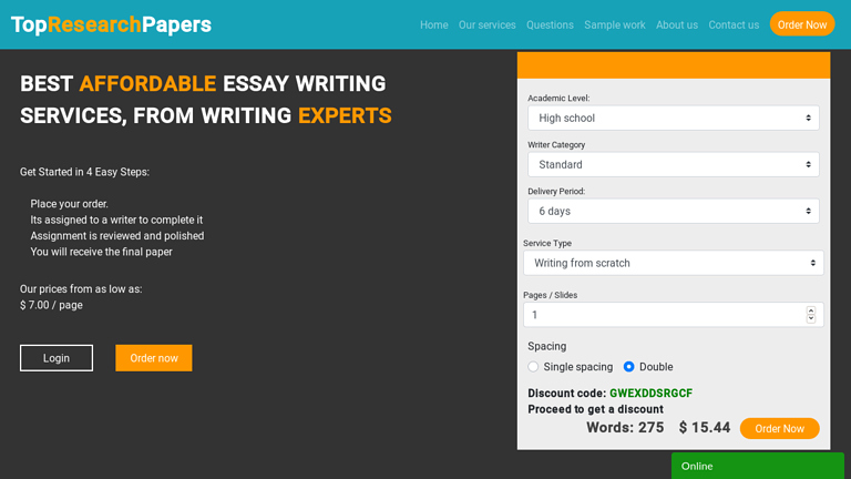 TopResearchPapers.com TopResearchPapers.com